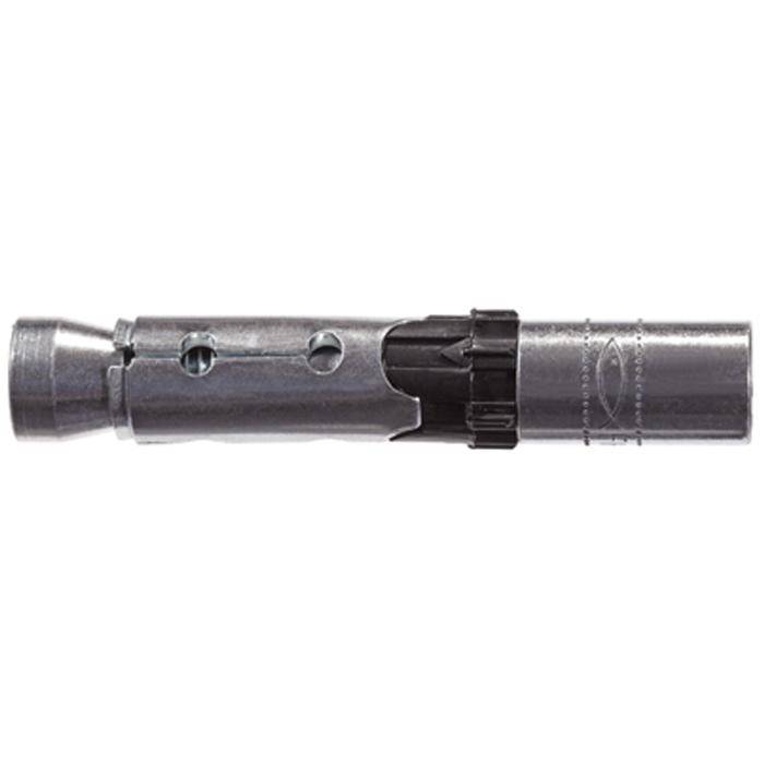 Innengewindeanker - galvanisch verzinkt, Stahlgüte 8,8 - Bohrer-Ø 15 mm - Bohrlochtiefe 95 mm - Dübellänge 90 mm - M 10 - VE 25 Stück - Preis per