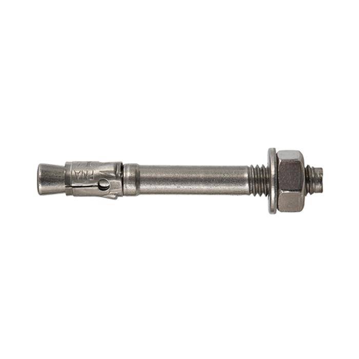 Nagelanker FNA II M6 - nicht rostender Stahl - Bohrlochtiefe 45 mm - Dübellänge 50 mm - Gewinde M6 - SW 10 mm - max. Dicke d. Anbaus 5 mm - VE 50 St