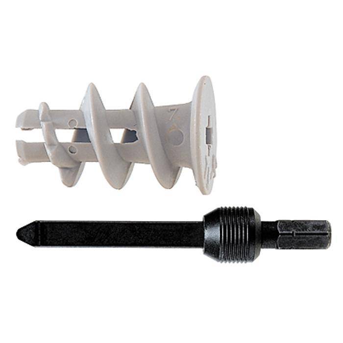 Gipskartondübel GK - ohne Schraube - Schraubenabmessung 4,0 - 5,0 mm - VE 100 - Dübellänge 22 mm - min. Dicke bis zur ersten Tragschicht 25 mm