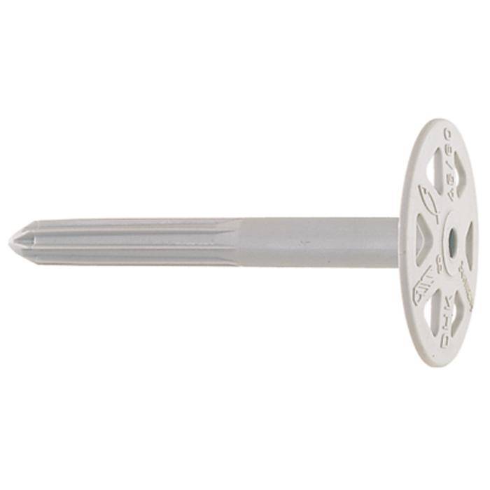 Dämmstoffhalter DHK - Teller-Ø 45 mm - Dübellänge 105 mm - max. Dicke des Anbauteils 80 mm - VE 250 Stück - Preis per VE