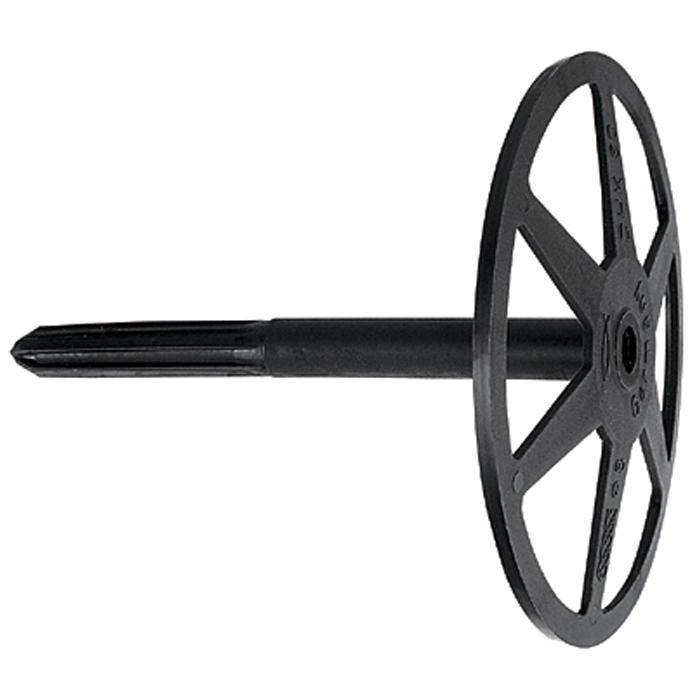Dämmstoffhalter DHK - Teller-Ø 90 mm - Dübellänge 165 mm - max. Dicke des Anbauteils 140 mm - VE 200 Stück - Preis per VE