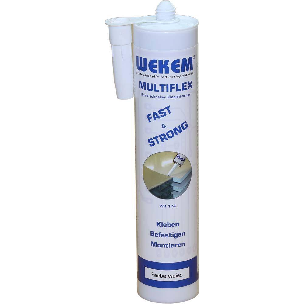 Kleb- und Dichtstoffmasse - standfeste Paste - 290 ml - "MULTIFLEX STRONG WK-124-300"