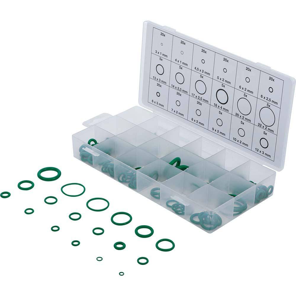 O-Ring-Sortiment - HNBR - Ø 3-22 mm - 225-teilig