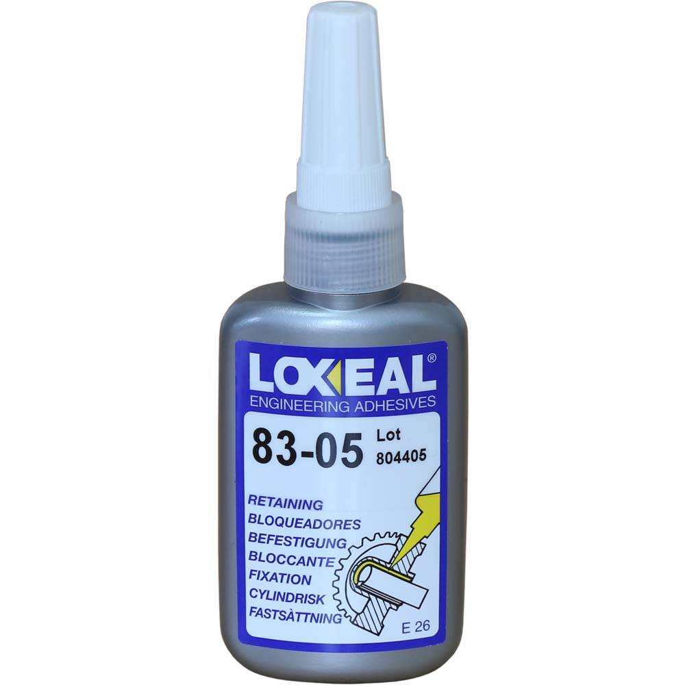 Gewindedichtung - "Loxeal 83-05" - bis max. Spalt - 0,50 mm - Gewindeverbindungen M 56 - Viskosität - 500 LT (leicht Thixotrop) - Farbe grün (Fluore