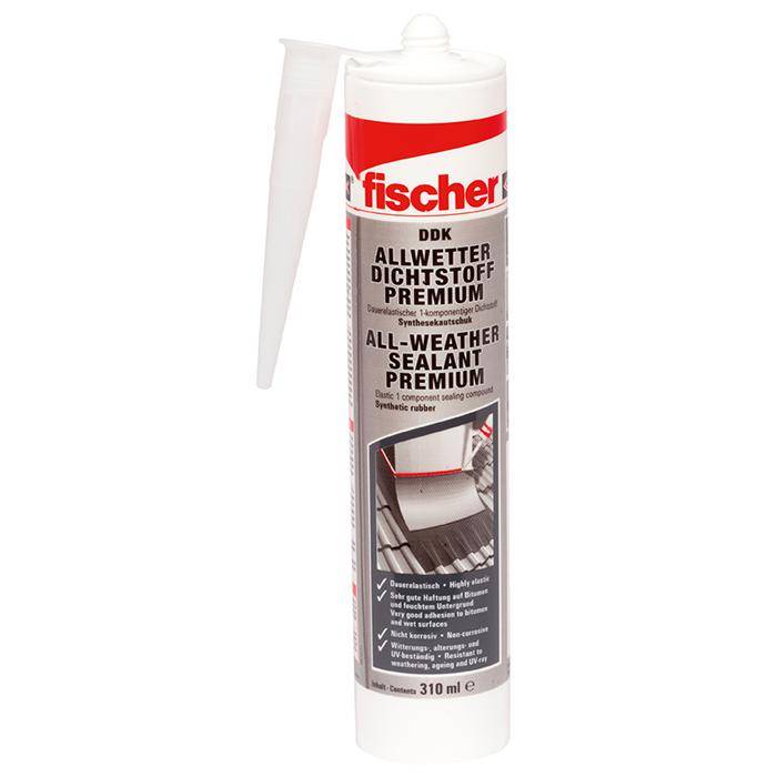 Premium Allwetter-Dachdichtstoff DDK 310 ml - Farbe transparent