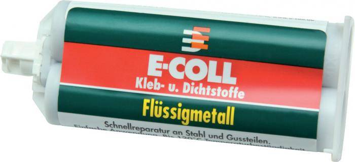2K-Flüssig-Metall - Doppelspritze/ Doppelkammerkartusche - 50 ml-Doppelkammerkartusche - Preis per Stück
