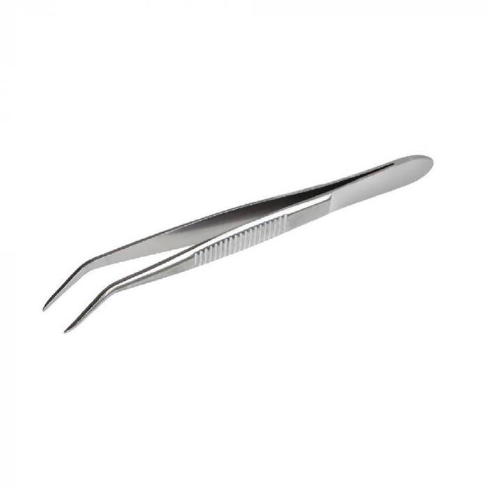 Pinzette - Edelstahl - Länge 100 mm - für Gewichte der Klasse F2 - M3 - 1 bis 200 g