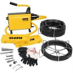 Rohrreiniger elektr. - REMS Cobra Set - 750W - Ø20 bis 250mm - für Arbeitslängen bis 100 m