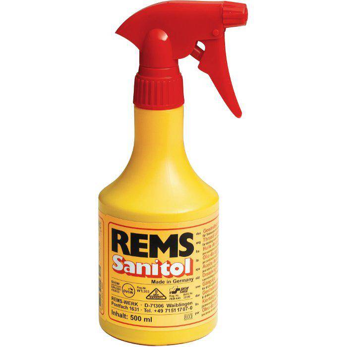 Schneidstoff "REMS Sanitol" Trinkwasser - Spritzflasche 500 ml