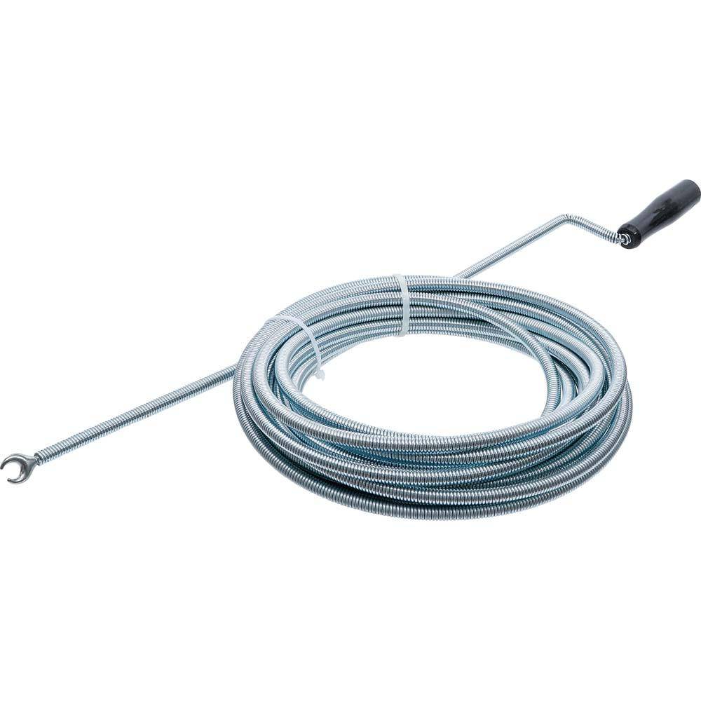 Rohr-Reinigungsspirale - Länge 10 m - mit Handgriff