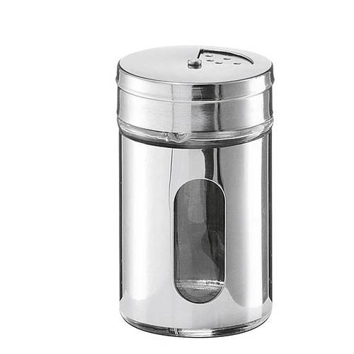 Zeller Present 19961 Gewürzstreuer klein Edelstahl, silber