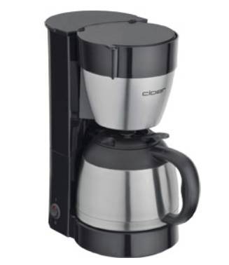 Cloer 5009 - Kaffeemaschine - 8 Tassen - Schwarz