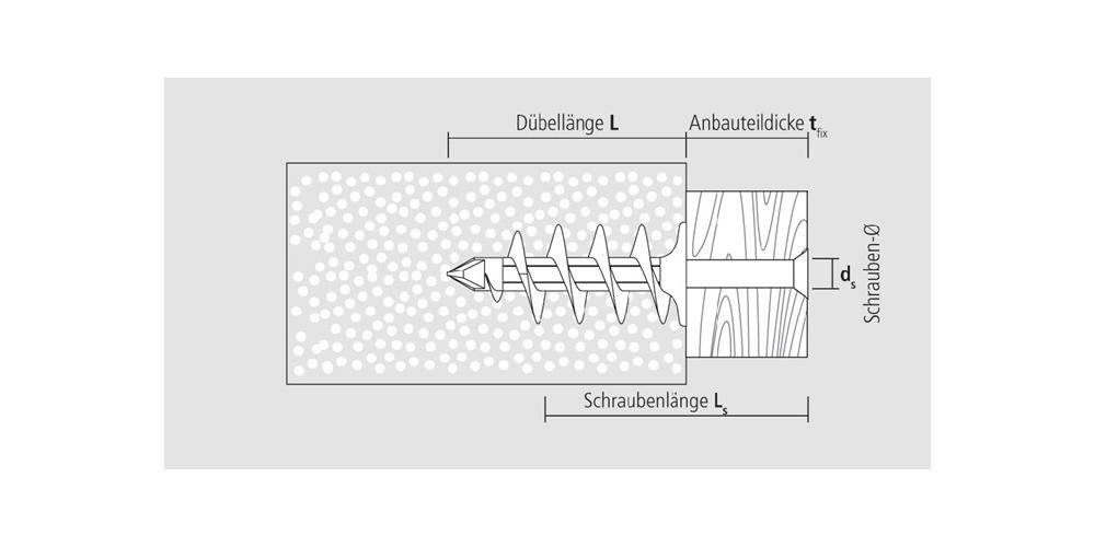 CELO Isolationsdübel IPL IPL95 8 / 10 / M8 mm SW 13