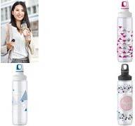 EMSA Trinkflasche Tritan Screw Happy Day 0,7l transparent