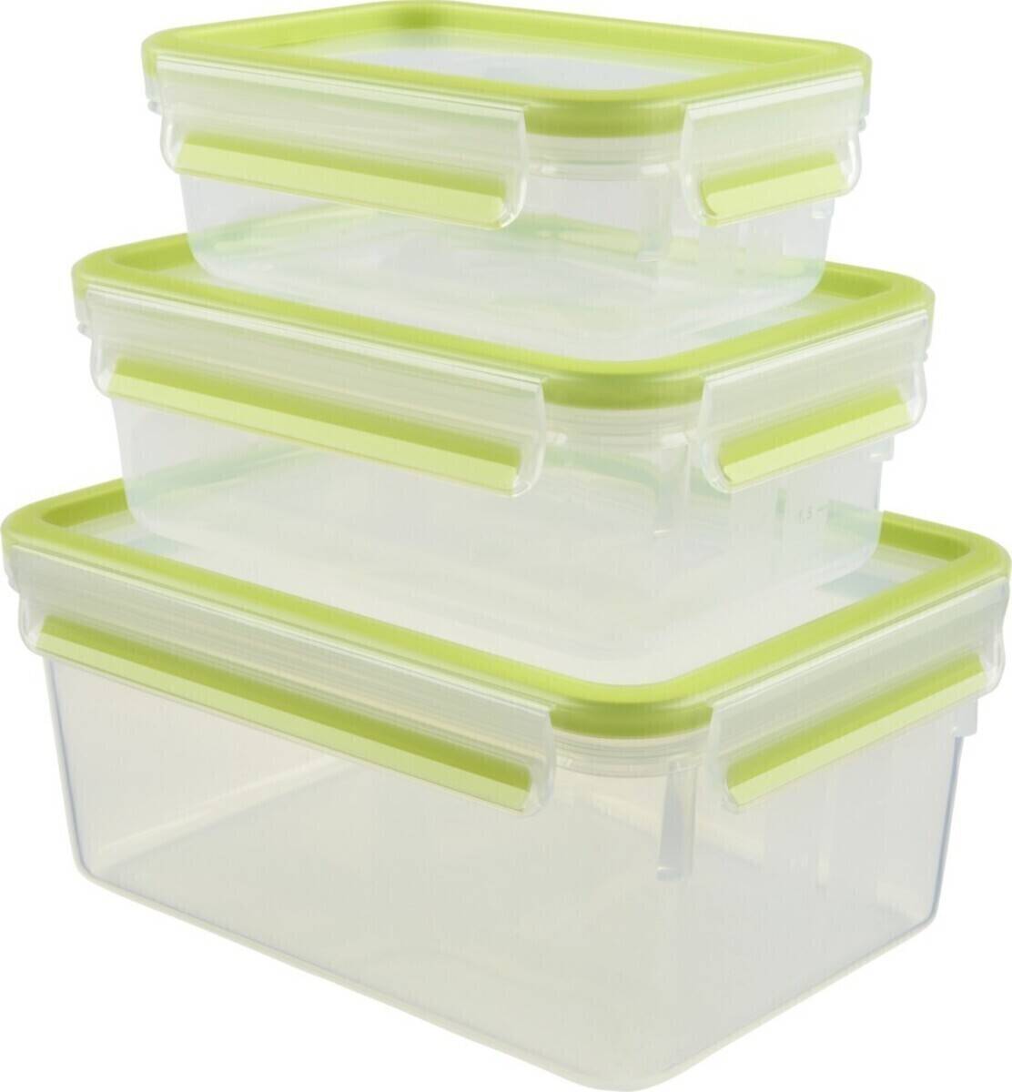 Emsa Frischhaltedosen-Set CLIP CLOSE 2.0 3er