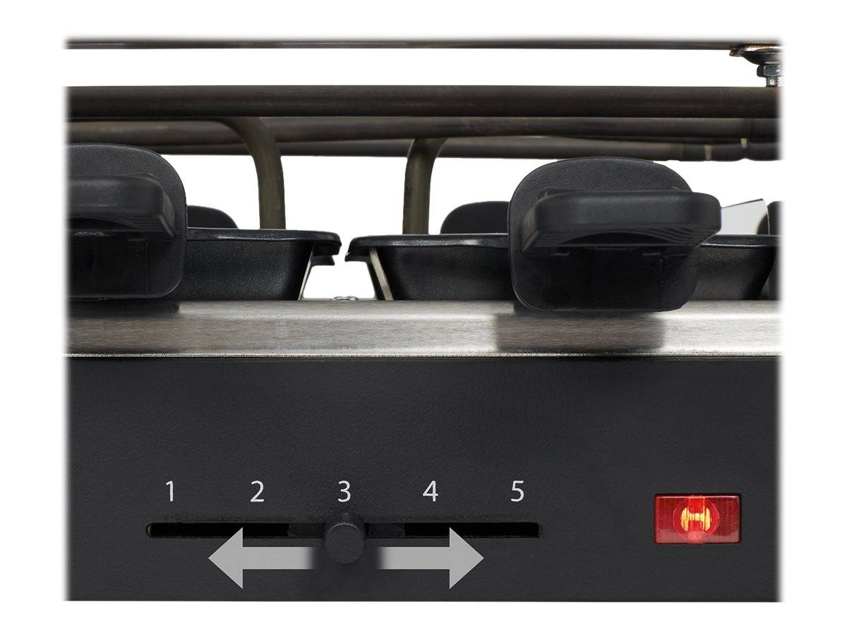 Cloer 6446 - Raclettegrill/Grill - 1.2 kW - Schwarz41 x 28 x 14.5 cm - Schwarz