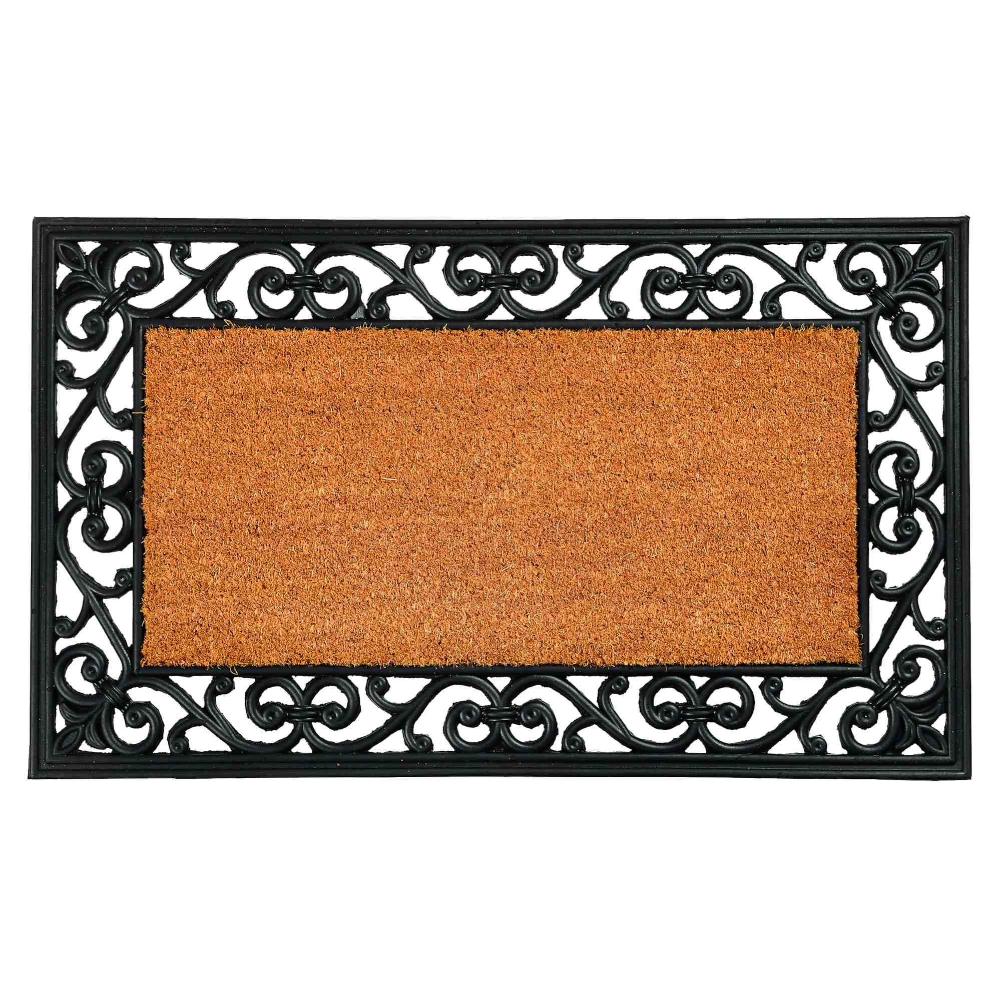 Fußmatte für drinnen Matte Cottage natural 45 x 75 cm mit Bürsteneffekt