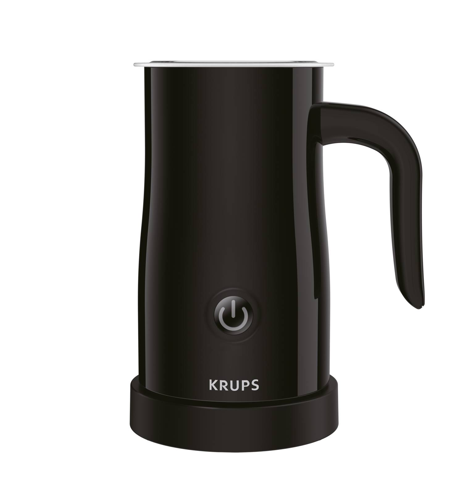 Krups XL1008 Milchaufschäumer XL1008, Automatisch, Schwarz, Edelstahl, 150 ml, 0,3 l, 100 s