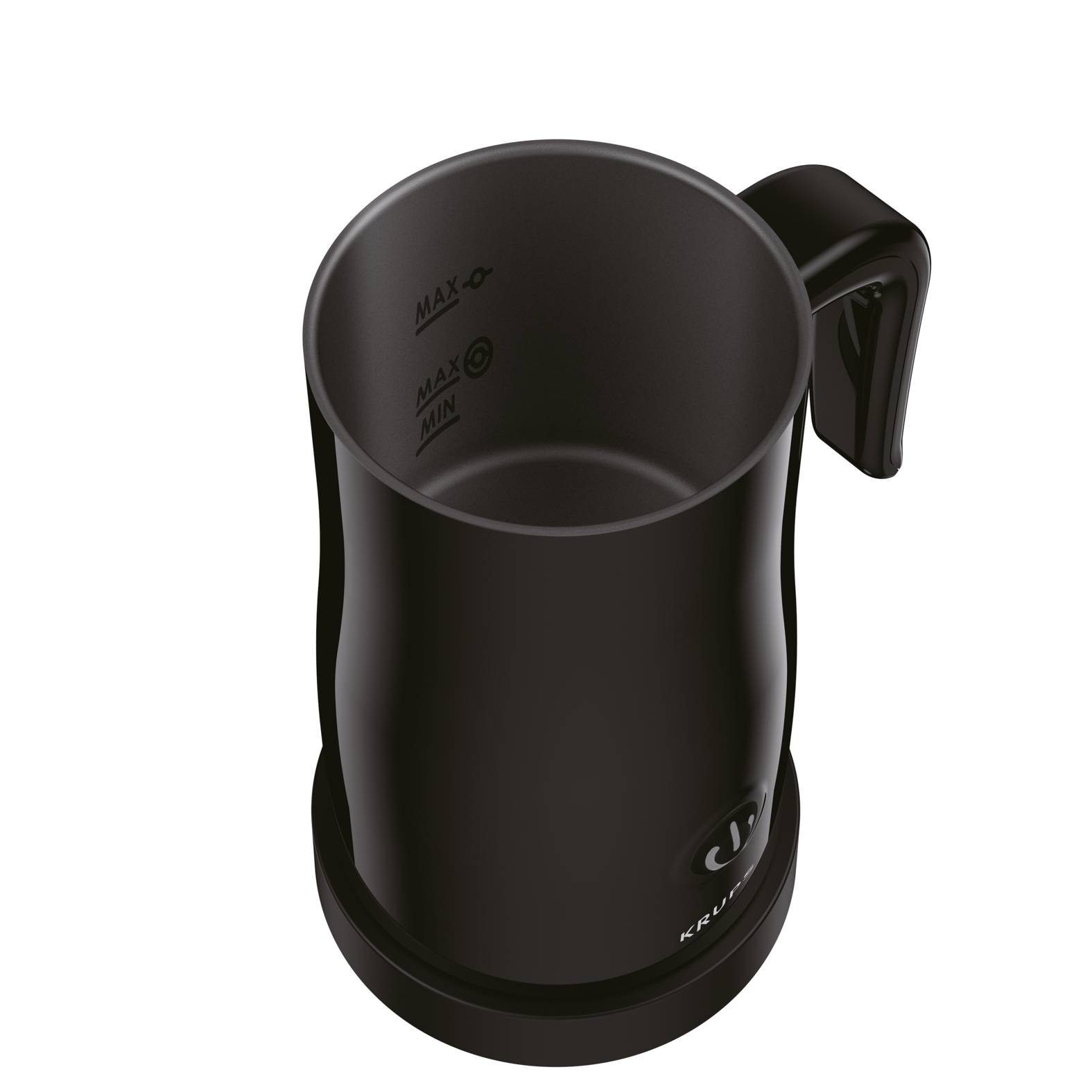 Krups XL1008 Milchaufschäumer XL1008, Automatisch, Schwarz, Edelstahl, 150 ml, 0,3 l, 100 s