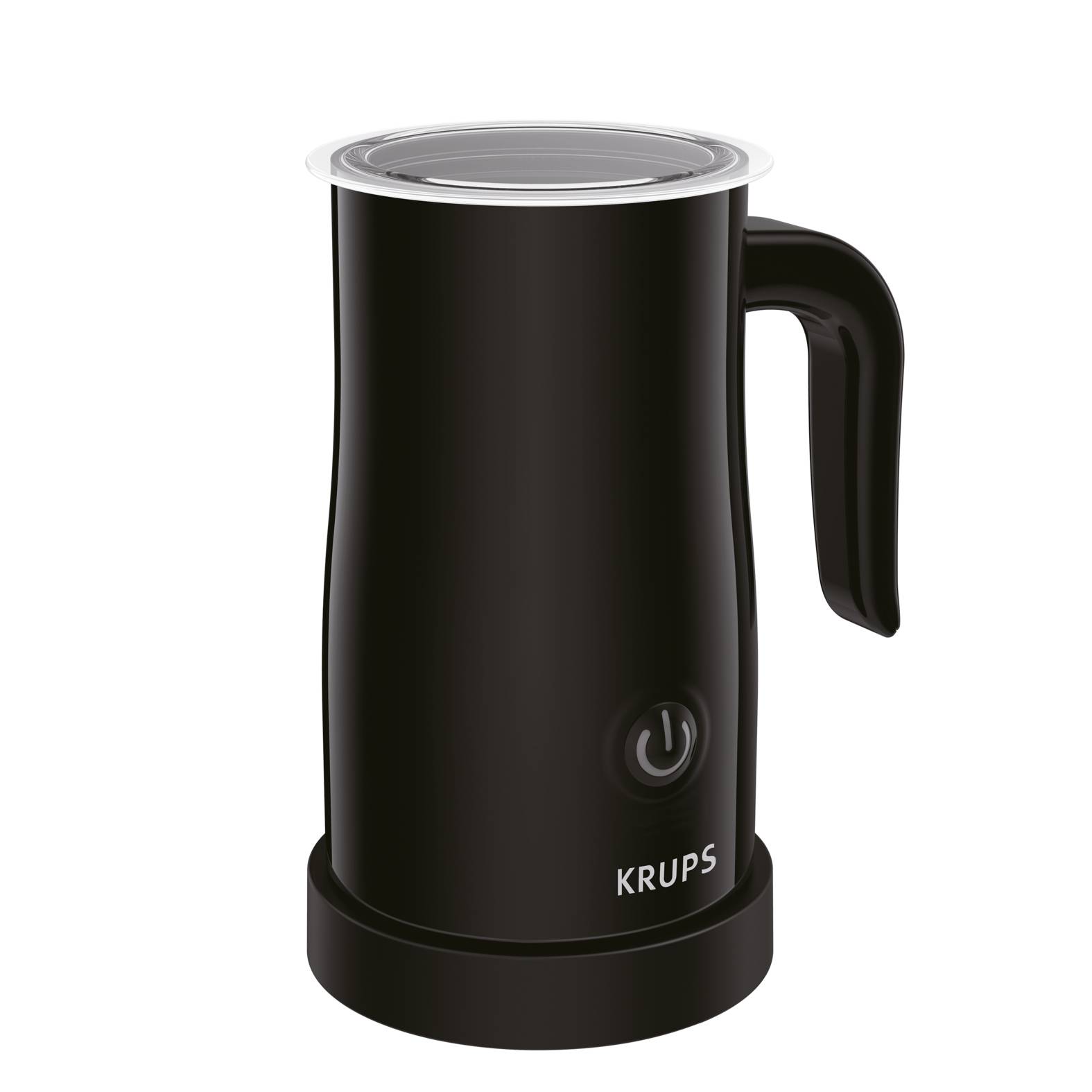 Krups XL1008 Milchaufschäumer XL1008, Automatisch, Schwarz, Edelstahl, 150 ml, 0,3 l, 100 s