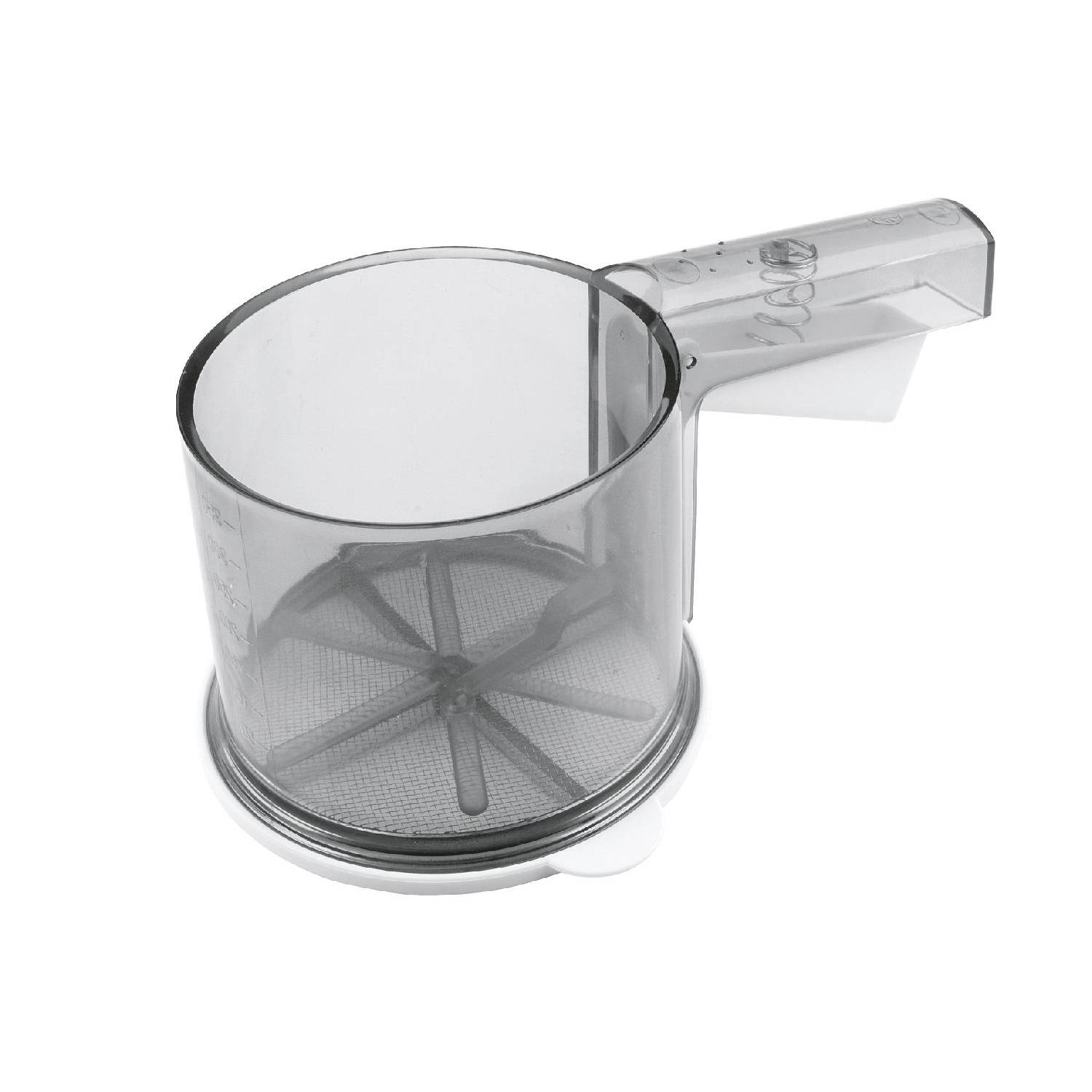 Dr. Oetker Mehlsieb Classic Einhand-Bedienung, klar