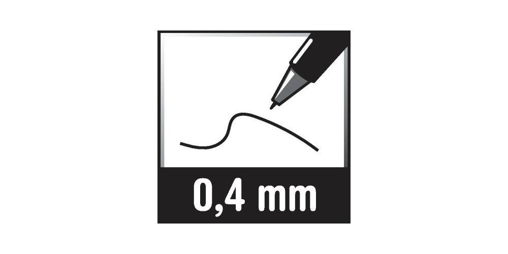 STABILO ® Gelmine PALETTE Refill 0,4mm rot