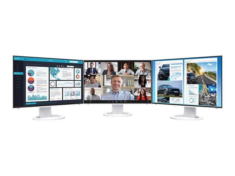 EIZO FlexScan EV2495-WT - Mit FlexStand - LED-Monitor - 61.1 cm (24.1"")