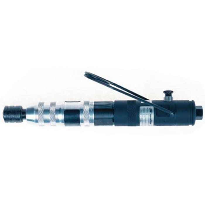 Ingersoll Rand Druckluft Drehschrauber - Serie 1 - gerade - einstellbarer Rutschkupplung - Schubstart - Länge 222 mm - Werkzeughalter 1/4" SW