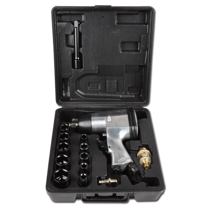 Druckluft-Schlagschraubersatz "BGS" - 1/2" Antrieb - 320 NM - 16-tlg.