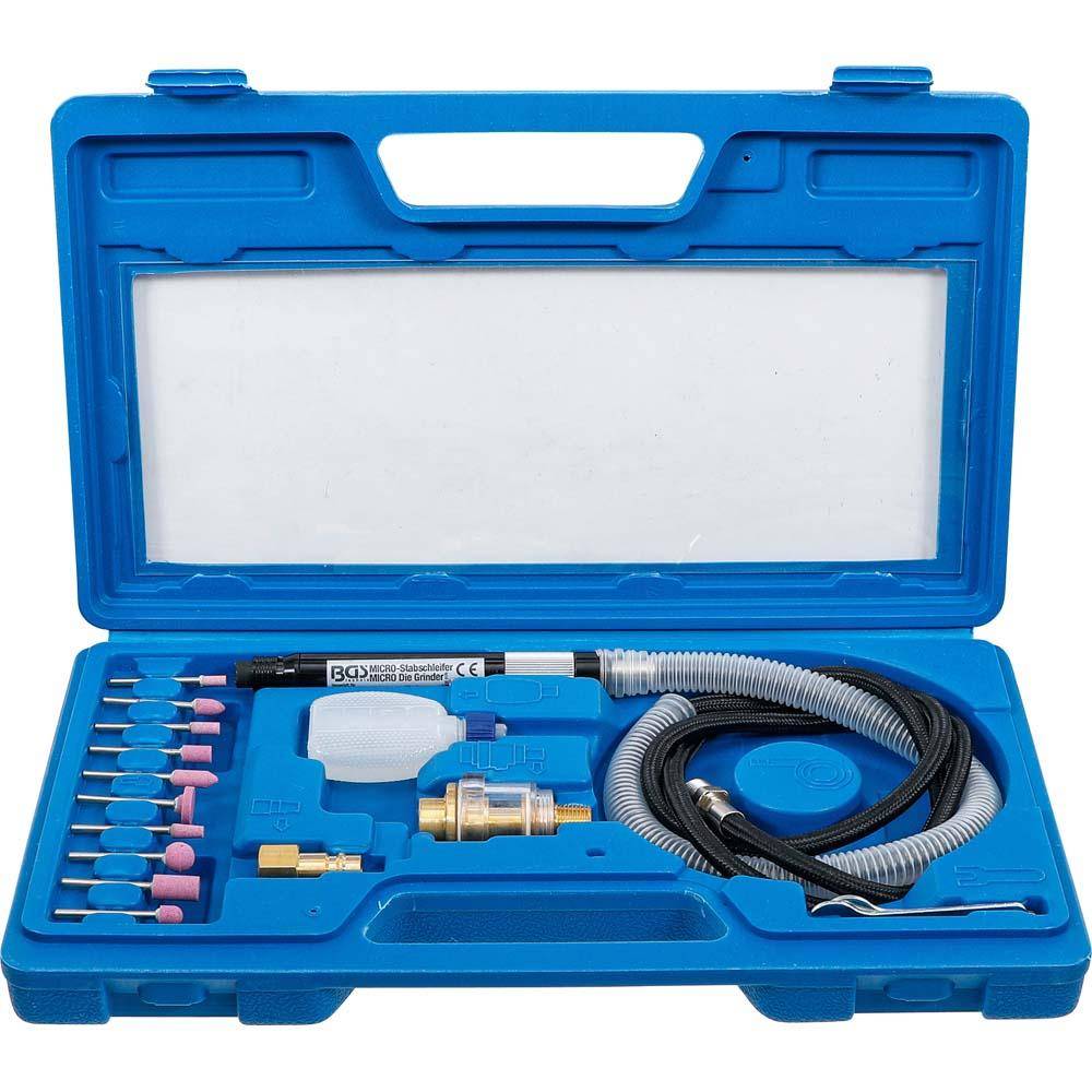 Druckluft-Micro-Stabschleifer-Set - 17-teilig