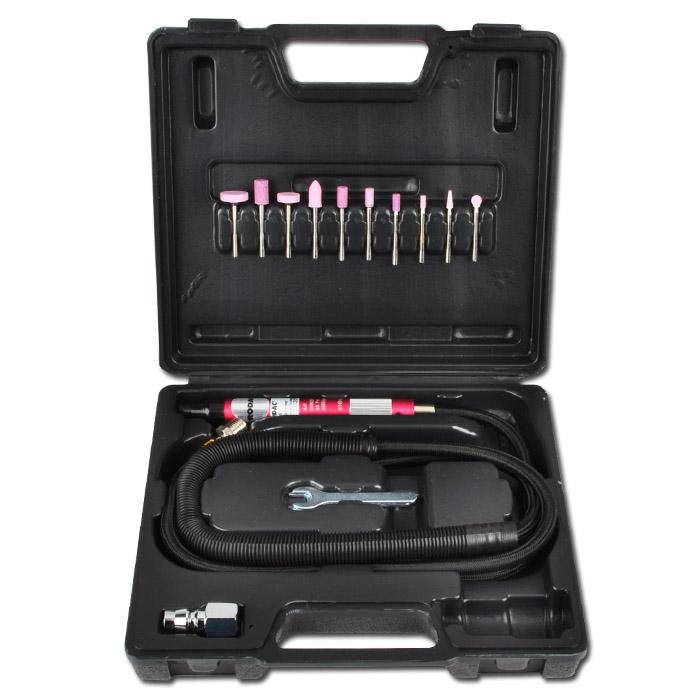 Stabschleifer in Kunststoff Koffer + Zubehör