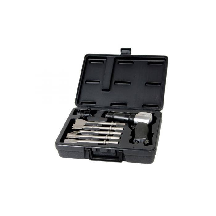 Meißelhammer in Koffer mit 5 Meißel