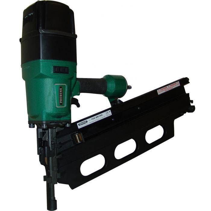 Druckluftnagler - Rundkopf Streifennägel Typ RK 100 - 160 mm