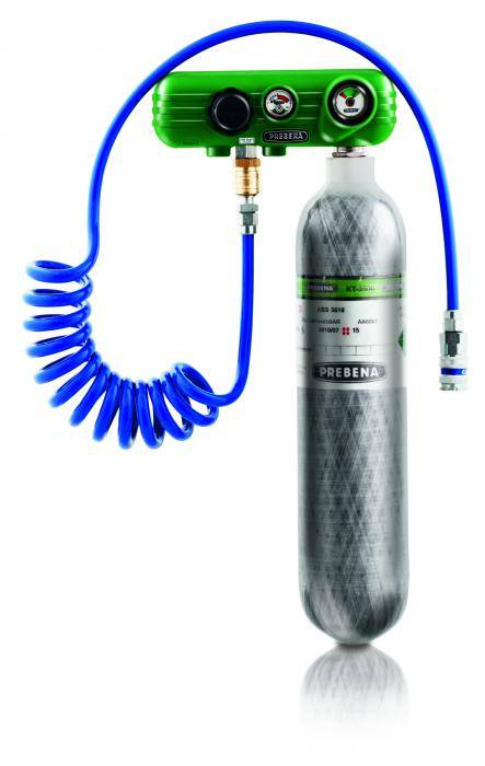 Druckluftkartusche - 0,5 bis 10 bar Arbeitsdruck