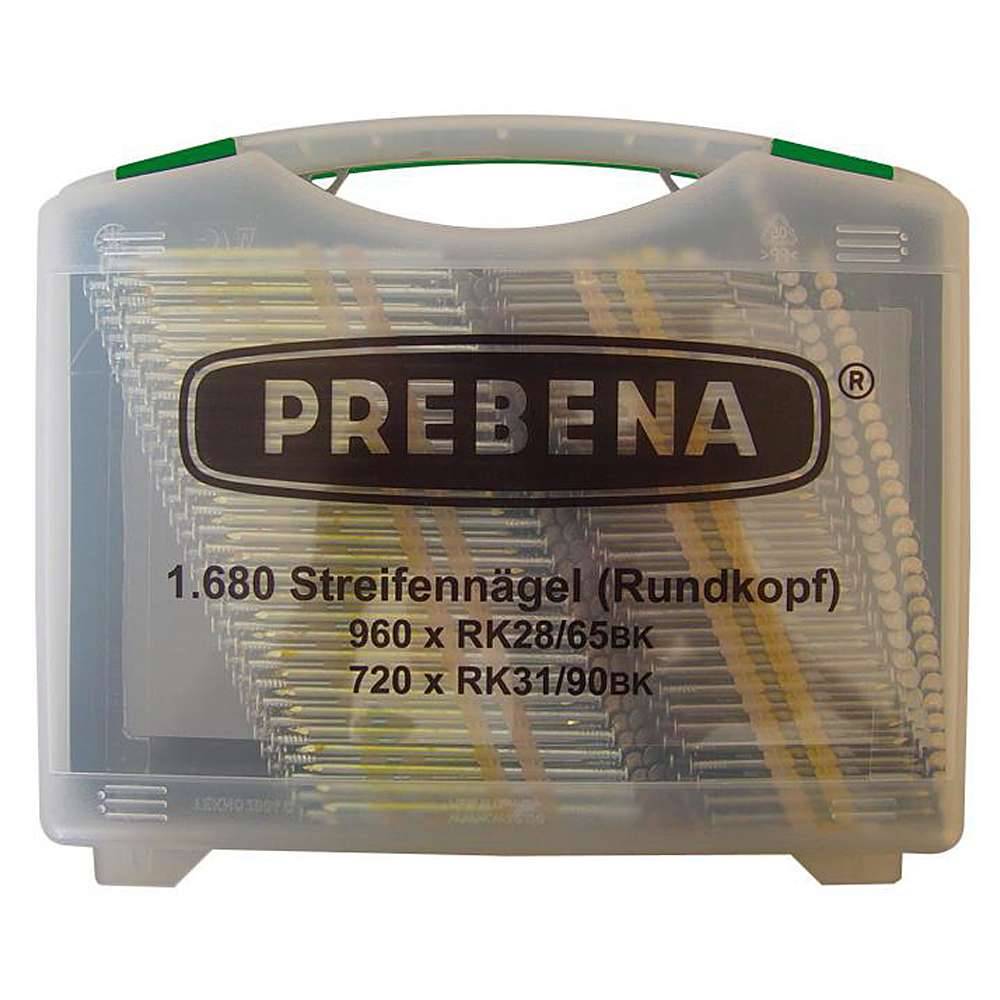 Rundkopf-Streifennägel - Type RK - Kunststoff