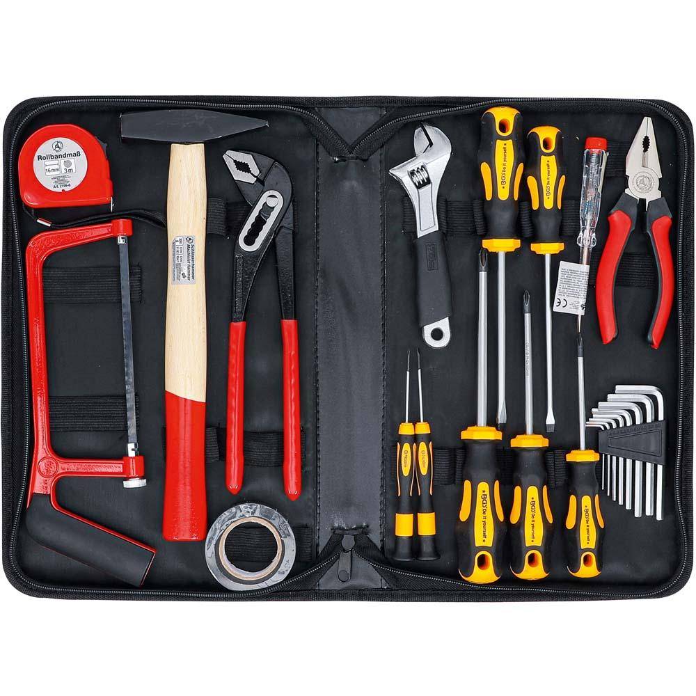 Werkzeugsortiment - 23-teilig - TÜV/GS - in Stoffmappe