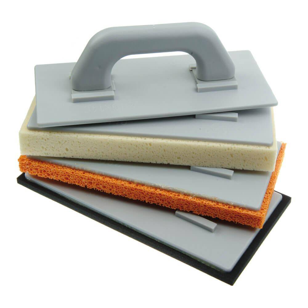 „Innenausbau-Reiberset 5tlg“ - Belag 10 bis 30 mm - mit Reibeplatte