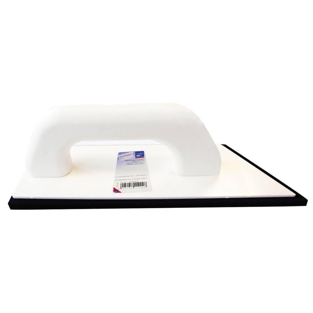 Fummelbrett mit Zellkautschukbelag - Breite 140 mm - Länge 280 mm - Belag 10 mm