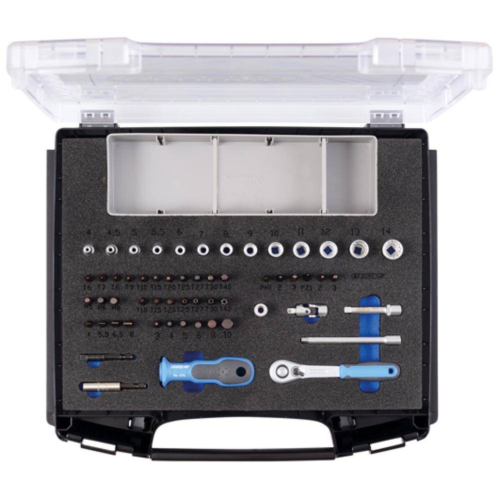 Steckschlüssel-Satz - Antrieb 1/4" - in i-BOXX 72 - Universal