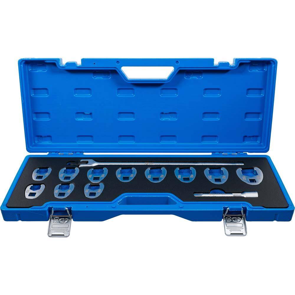 Hahnenfuß-Schlüsselsatz "BGS" - 1/2" - 20 bis 32mm - 13-tlg - CV-Stahl