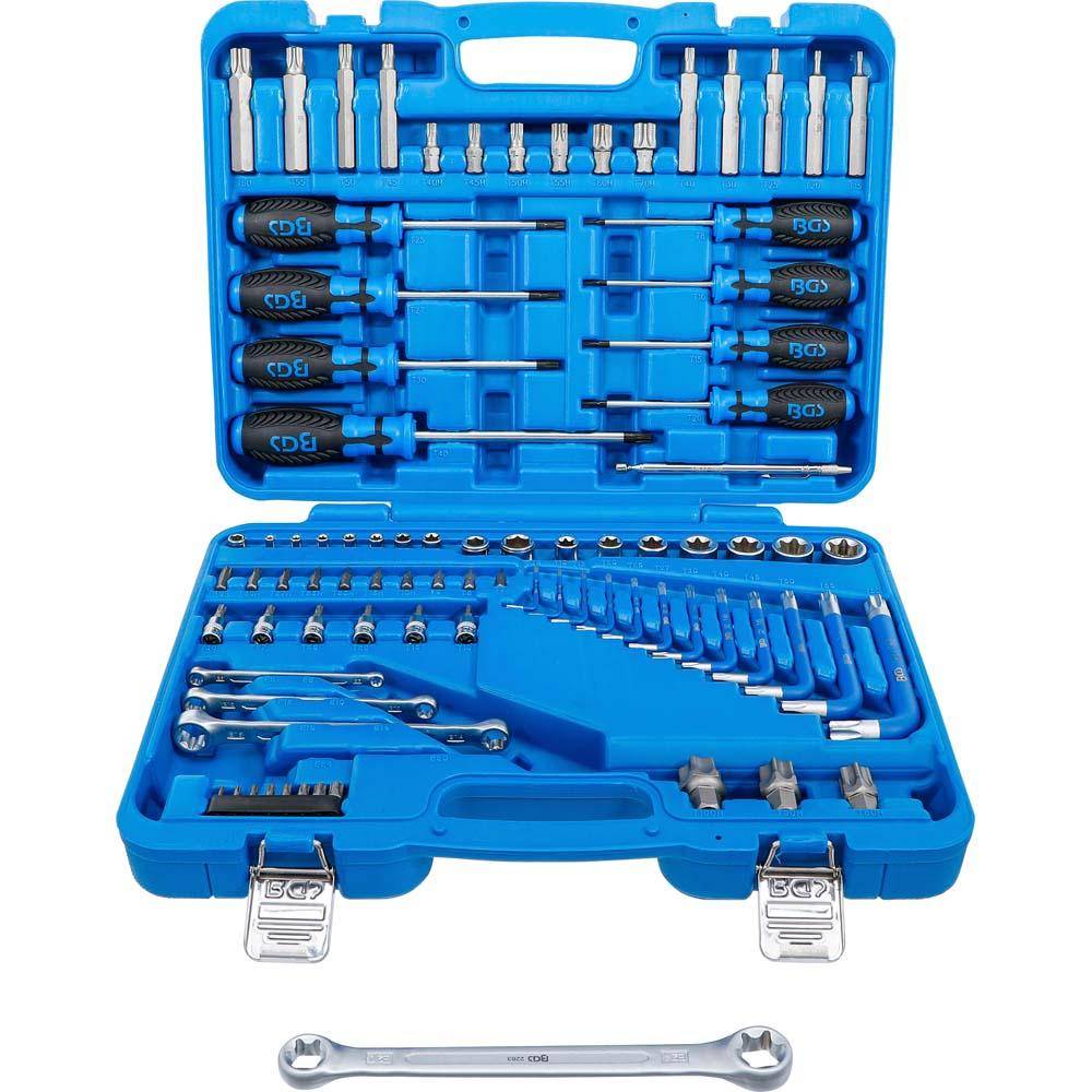 Werkzeugsortiment T-Profil - 84 tlg. - 6,3 1/4 + 12,5 1/2