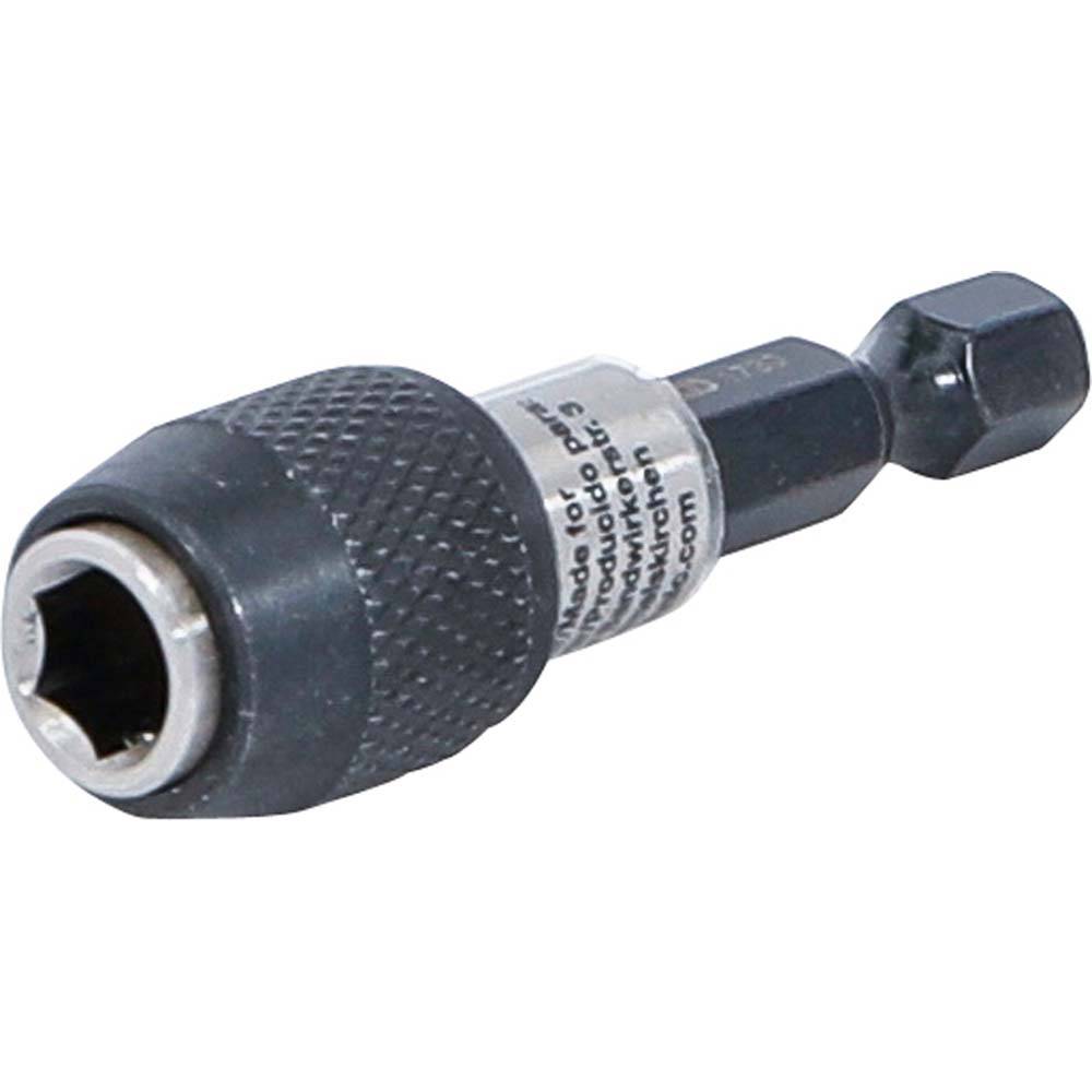 Automatischer Bithalter - für Bohrmaschinen - Chrom-Vanadium-Stahl - Abtrieb Innensechskant 6,3 mm (1/4") - 50 mm
