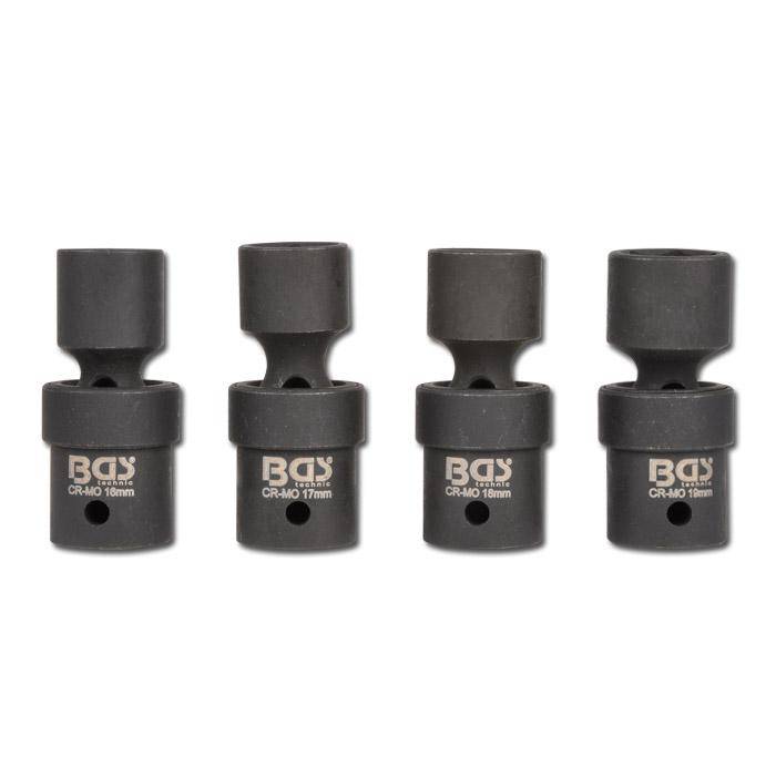 Kraft-Kugelgelenkeinsatz-Set 1/2" - 4-teilig