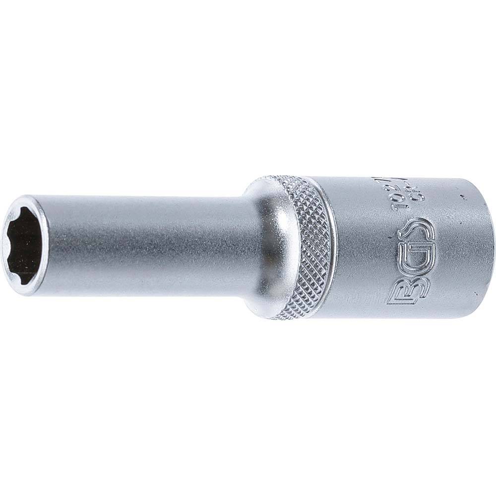 Steckschlüssel-Einsatz - "Super Lock" - tief - Antrieb 12,5 mm (1/2") - Größe 10 mm