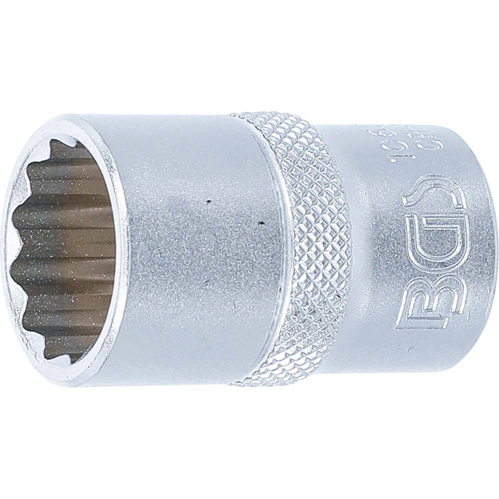 Steckschlüssel-Einsatz - Zwölfkant - Antrieb Innenvierkant 12,5 mm (1/2") - Schlüsselweite 17 mm