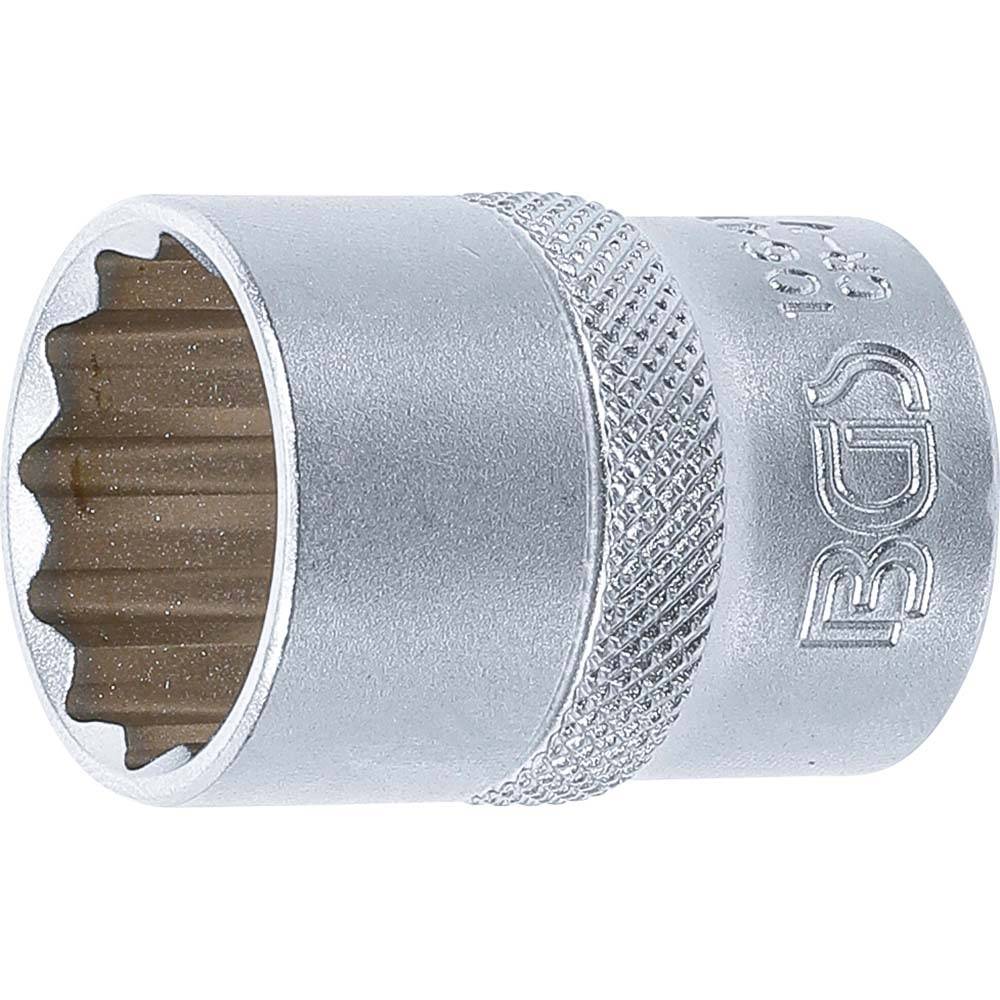 Steckschlüssel-Einsatz - Zwölfkant - Antrieb Innenvierkant 12,5 mm (1/2") - Schlüsselweite 21 mm