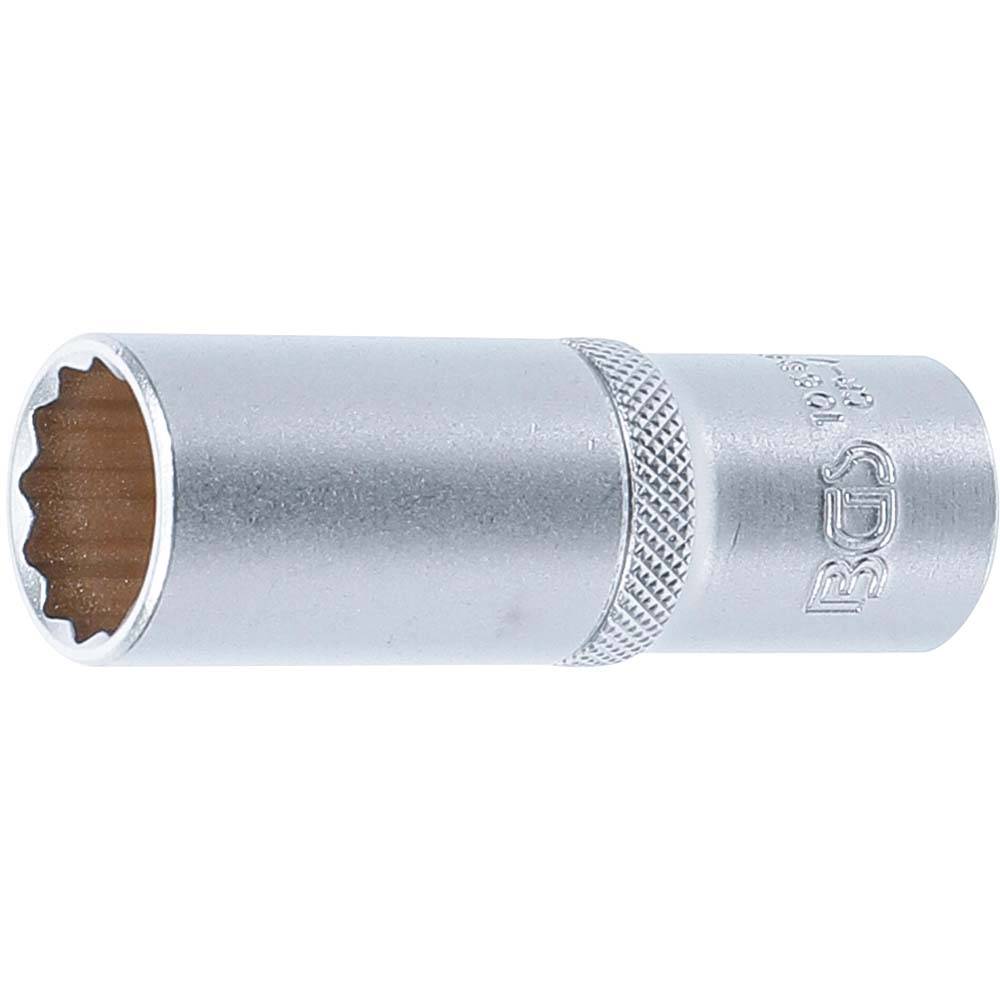 Steckschlüssel-Einsatz - tief - 12-Kant - 12,5 mm (1/2") - Größe 19 mm