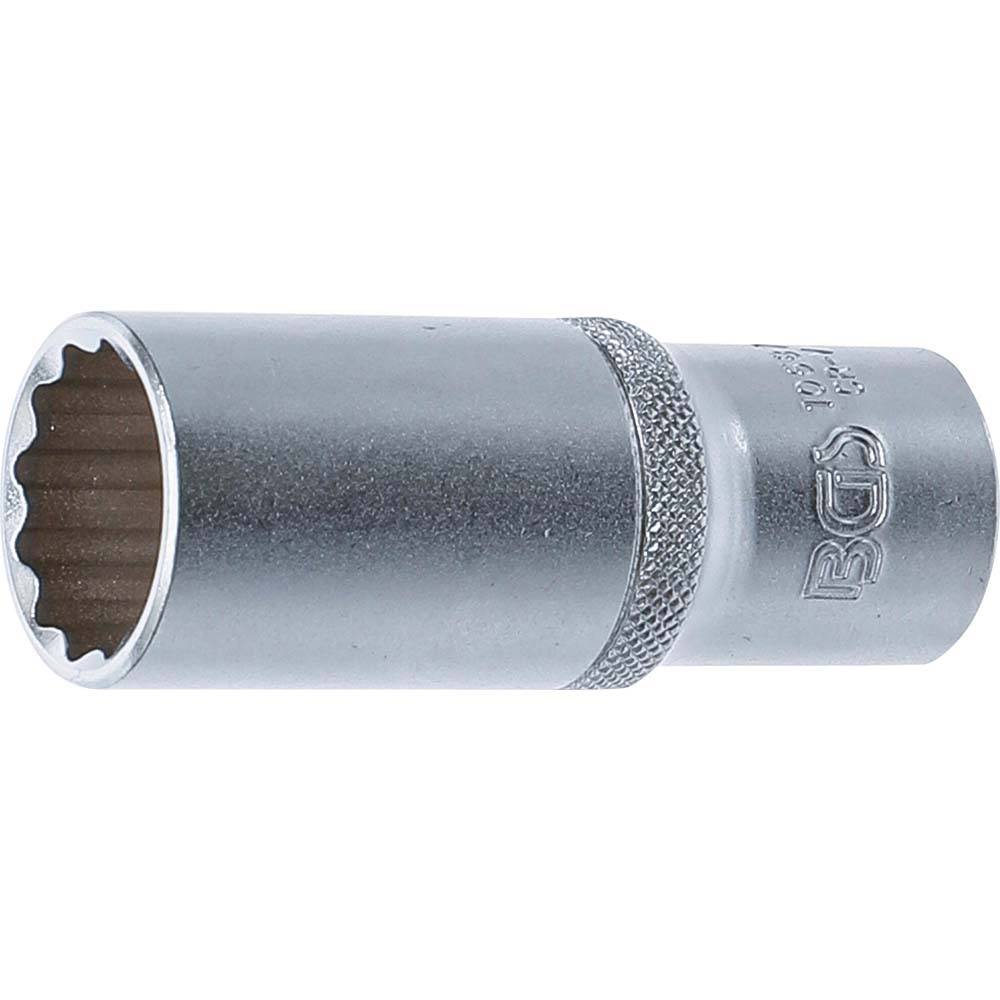 Steckschlüssel-Einsatz - tief - 12-Kant - 12,5 mm (1/2") - Größe 22 mm