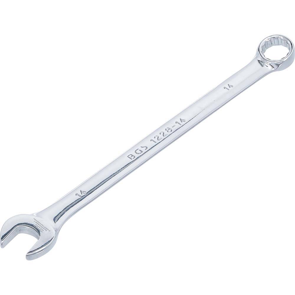 Maul-Ringschlüssel - extra lang - Größe 14 mm - Länge 220 mm