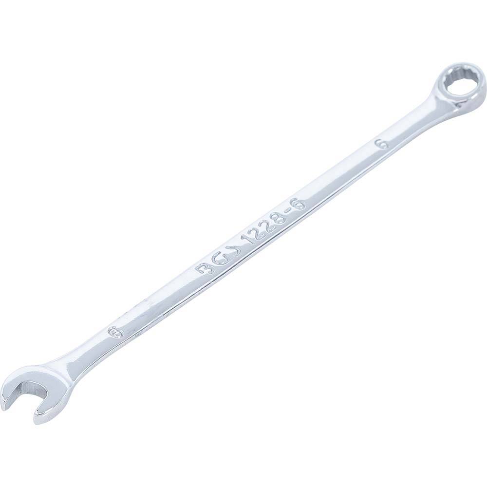 Maul-Ringschlüssel - extra lang - Größe 6 mm - Länge 130 mm